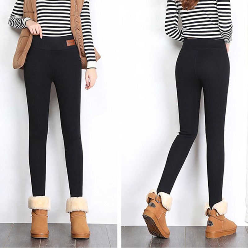 IroIro™暖かラムウール｜極暖裏起毛スリムパンツ